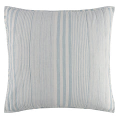 Carolina Stripe Quilted Sham | Sky