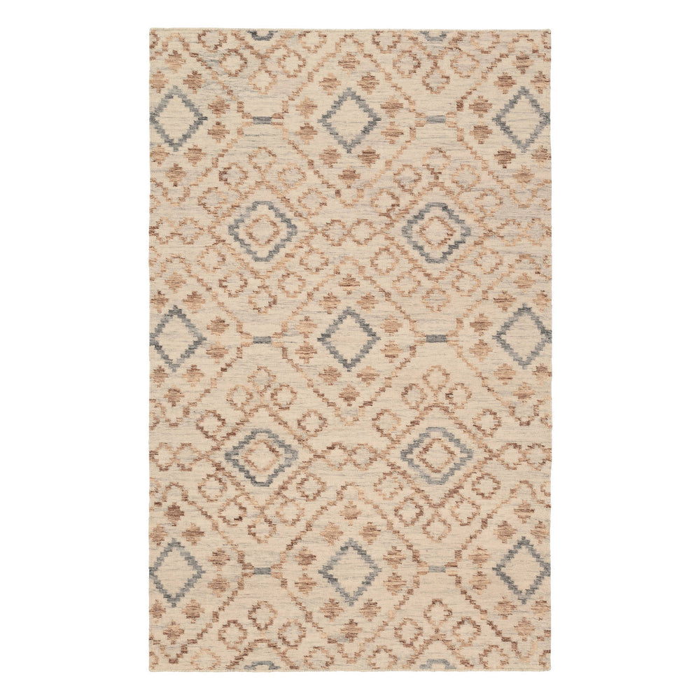 Jelly Roll Handwoven Wool Rug | Sky
