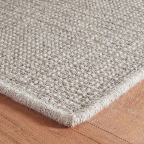 Checkers Grey Woven Wool Custom Rug – Annie Selke