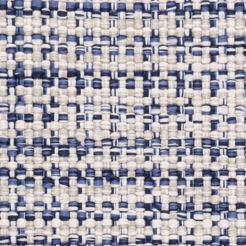 Journey Handwoven Indoor/Outdoor Rug Swatch | Blue