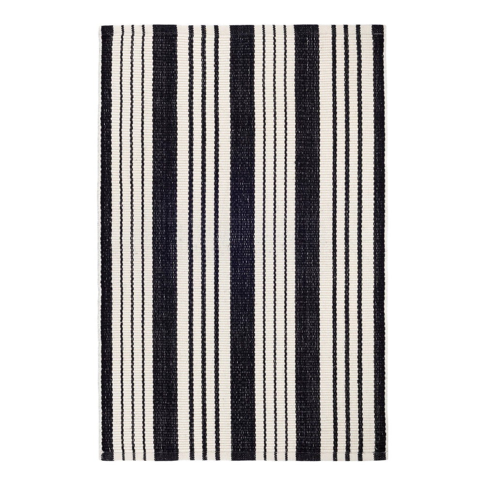 Birmingham Handwoven Indoor/Outdoor Rug | Black