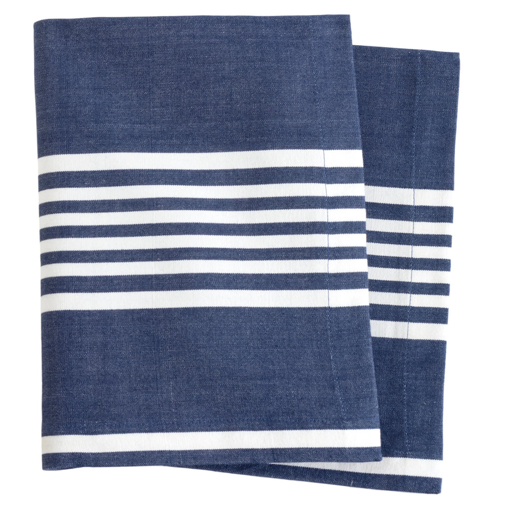 Bistro Stripe Napkin Set of 4 | Indigo