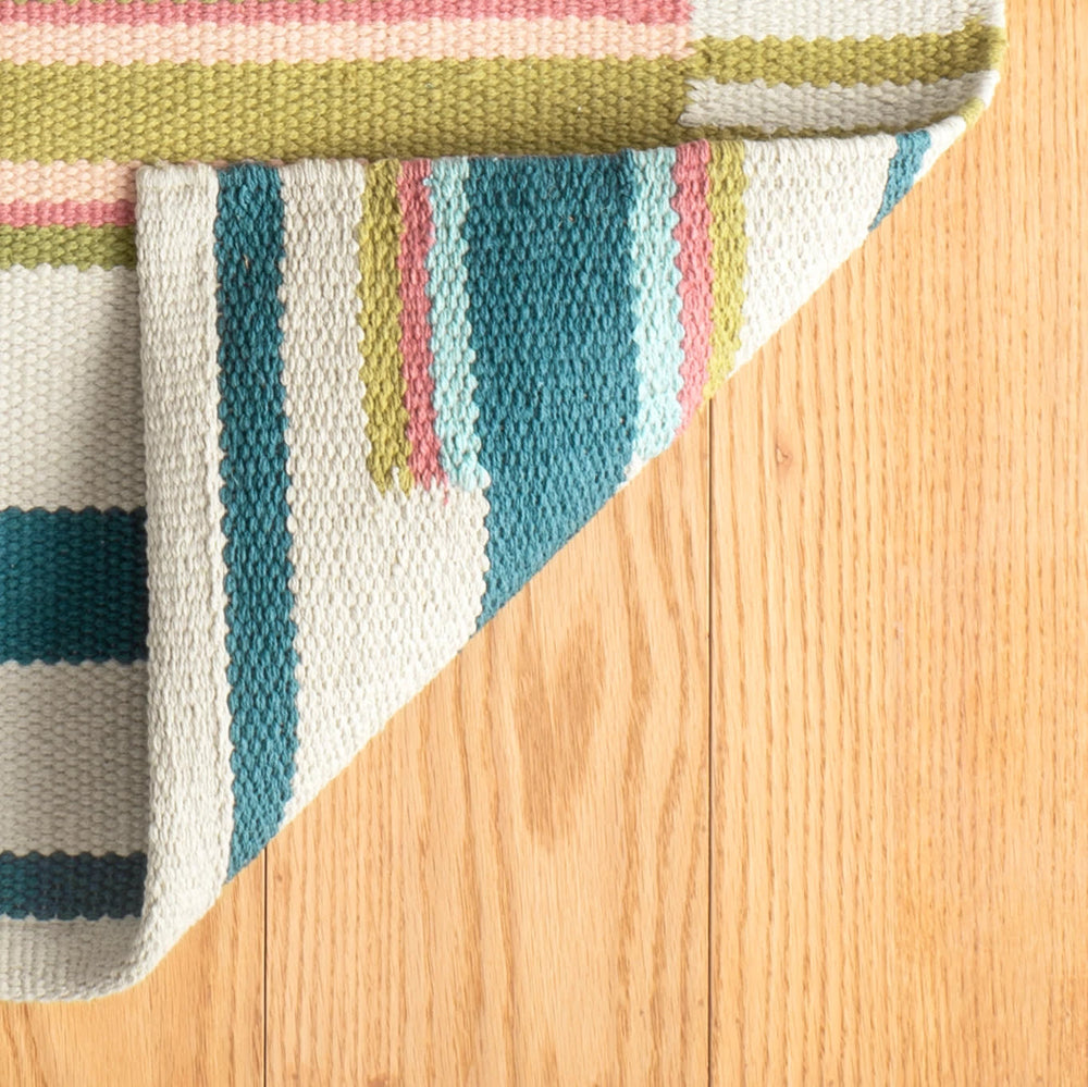 Everly Handwoven Cotton Rug | Multi