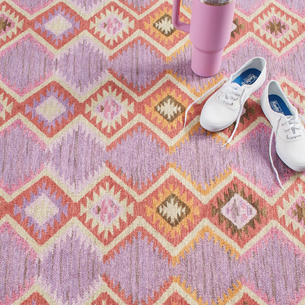 Rhapsody Machine Washable Rug | Spice