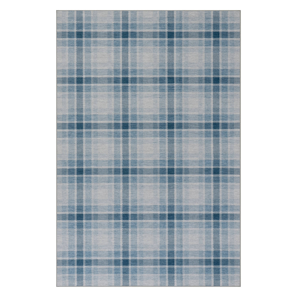 Ombre Machine Washable Rug | Blue