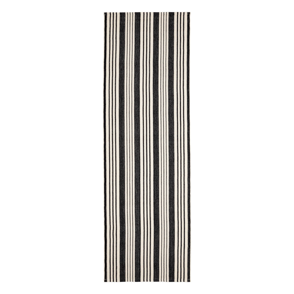Birmingham Handwoven Indoor/Outdoor Rug | Black