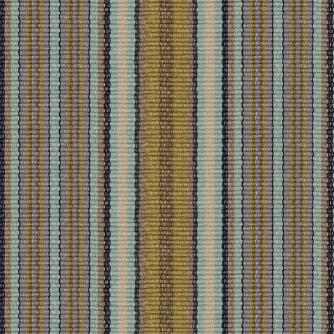 Treehouse Stripe Machine Washable Rug Swatch | Green