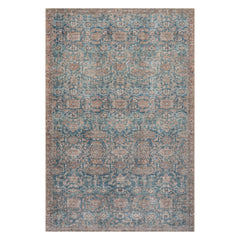 Adelaide Vintage Washable Rug | Blue