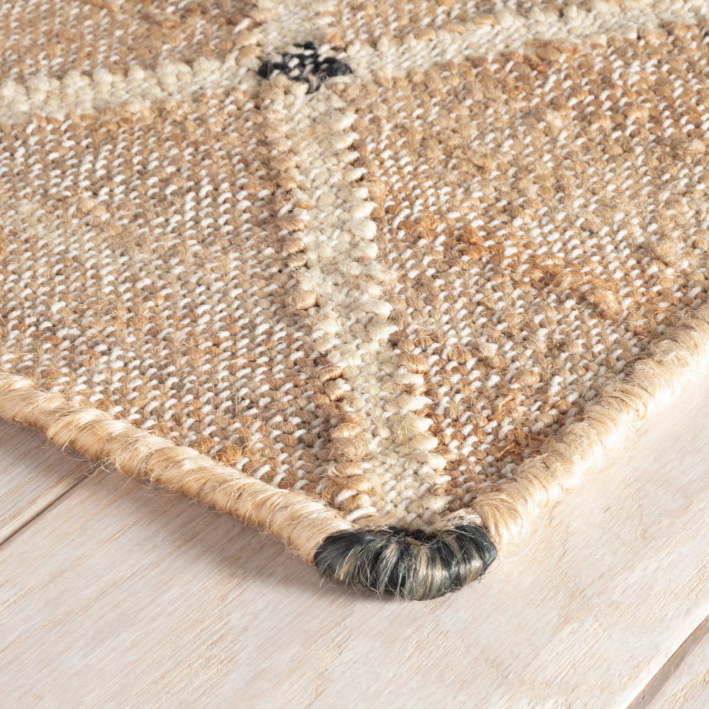 Kali Handwoven Jute Rug | Natural