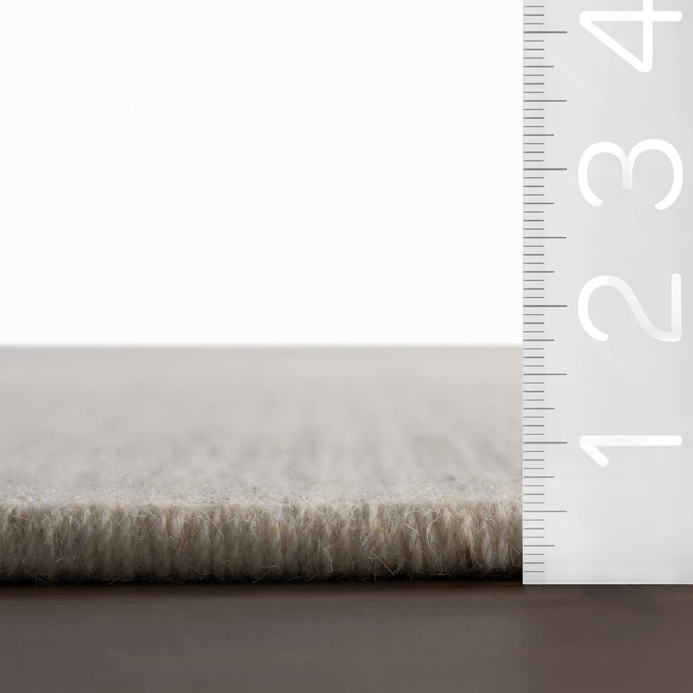 Yadira Geometric Woven Wool Custom Rug | Green