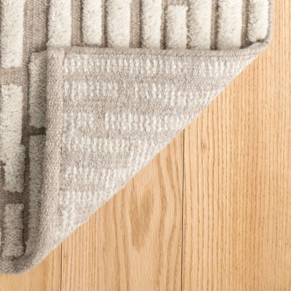 Gates Hand Knotted Wool Rug | Natural