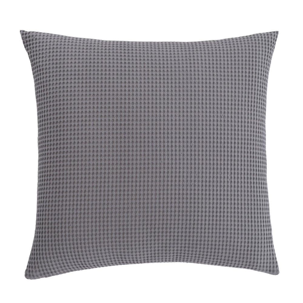 Bubble Matelasse Sham | Grey