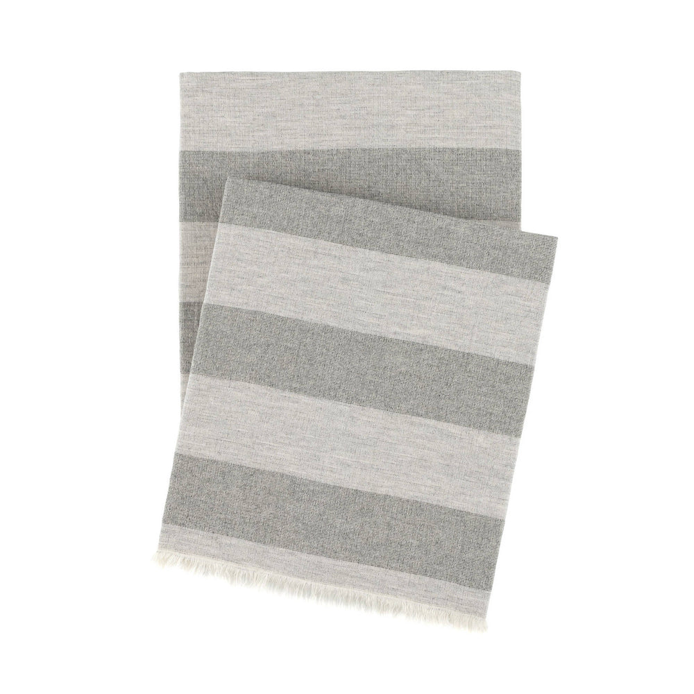 Langham Throw | Granite