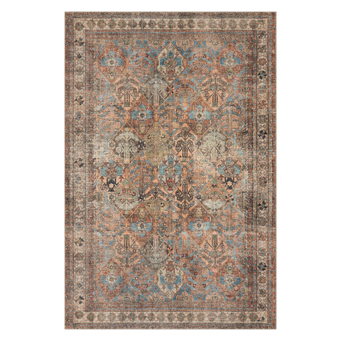 Rosie Vintage Washable Rug | Multicolor