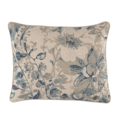 Meadow Decorative Pillow Cover | Blue