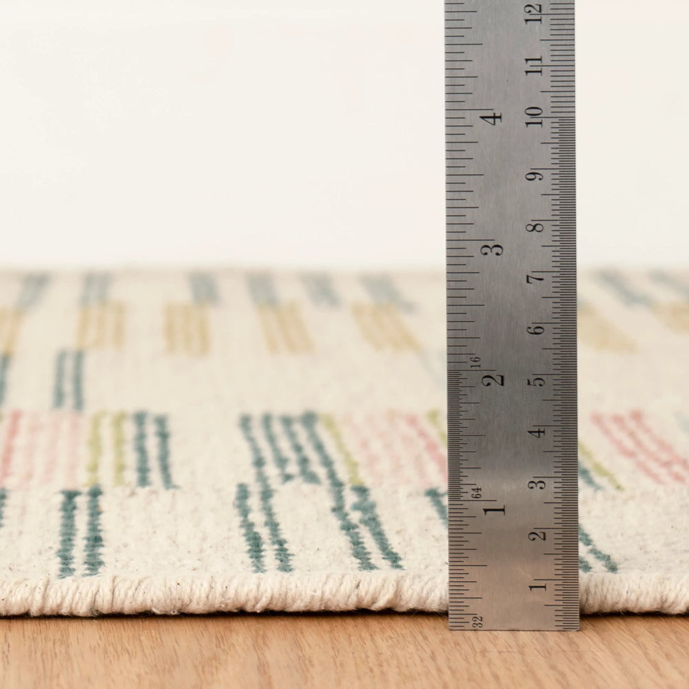 Gemma Hand Loom Knotted Cotton Rug | Juniper