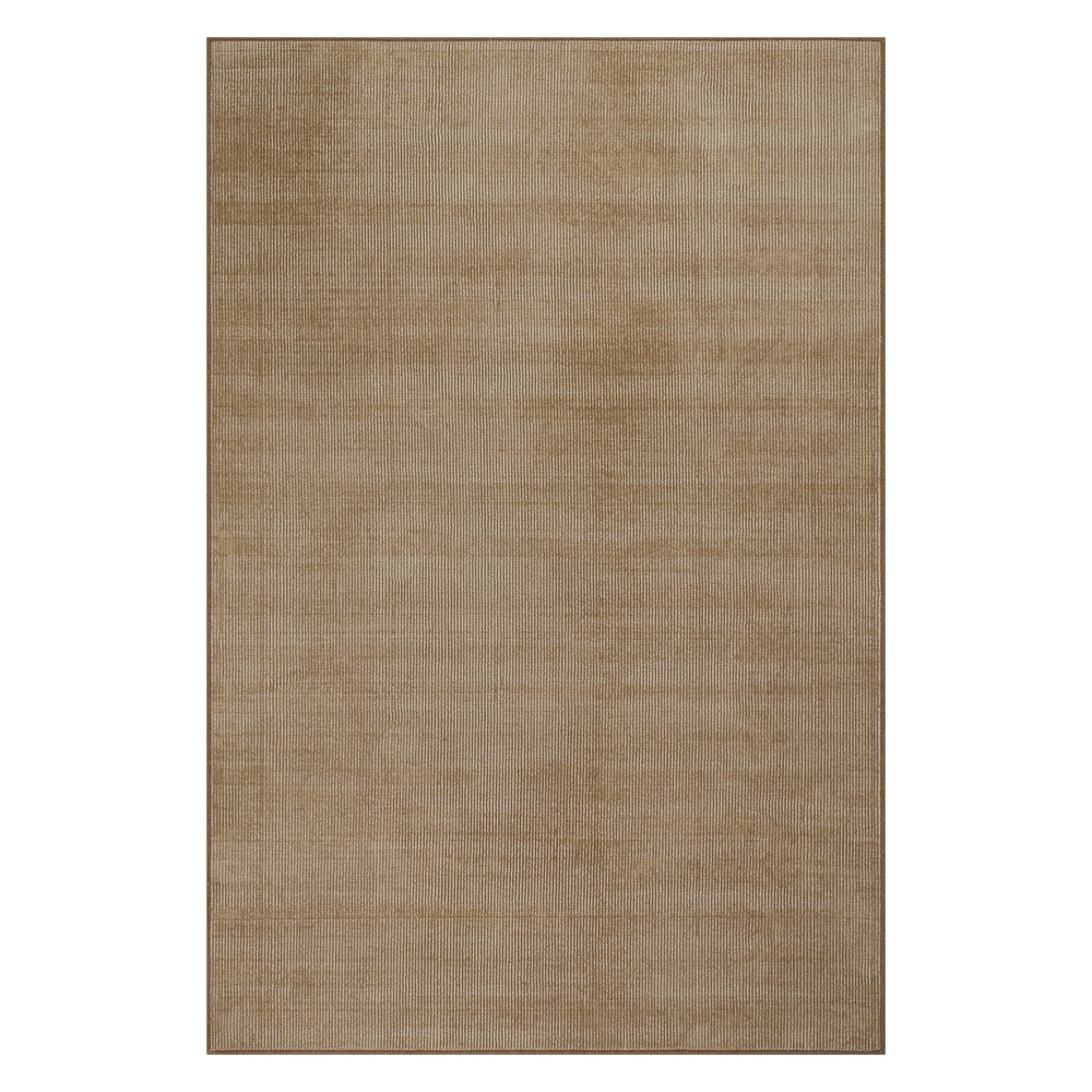 Delphine Textured Indoor/Outdoor Custom Rug | Ochre
