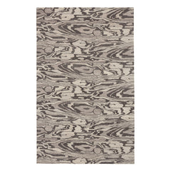 Weston Hand Micro Hooked Wool Rug | Grey