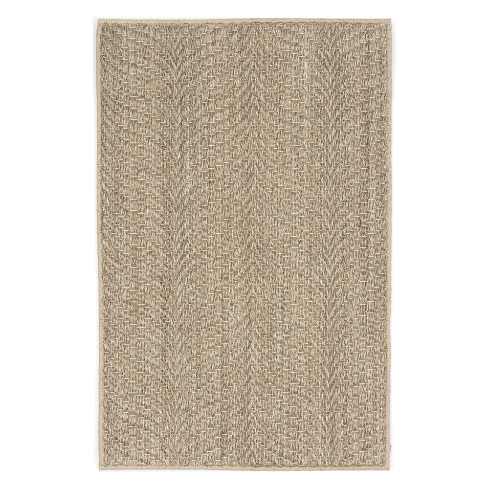 Wave Woven Sisal Custom Rug | Natural