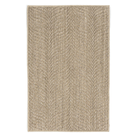 Wave Woven Sisal Custom Rug | Natural