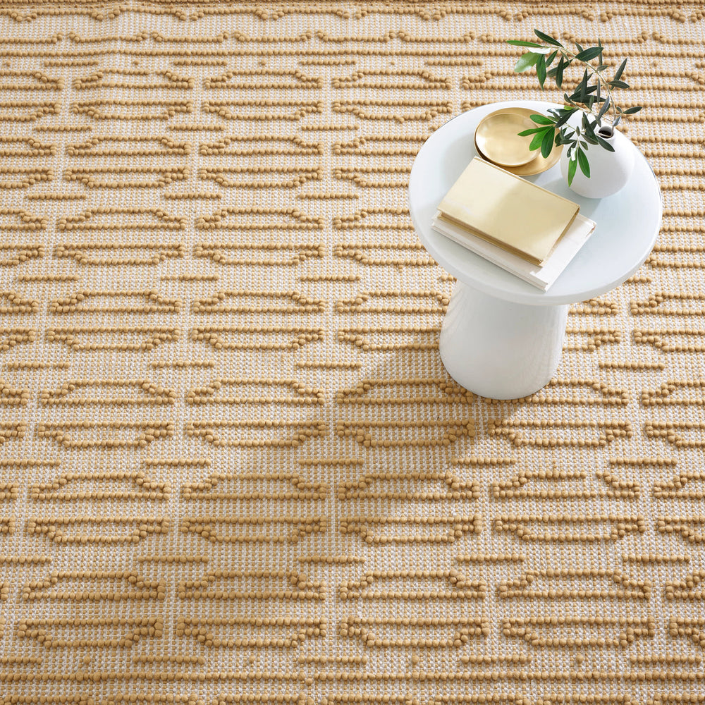 Campbell Handwoven Wool Rug | Sand