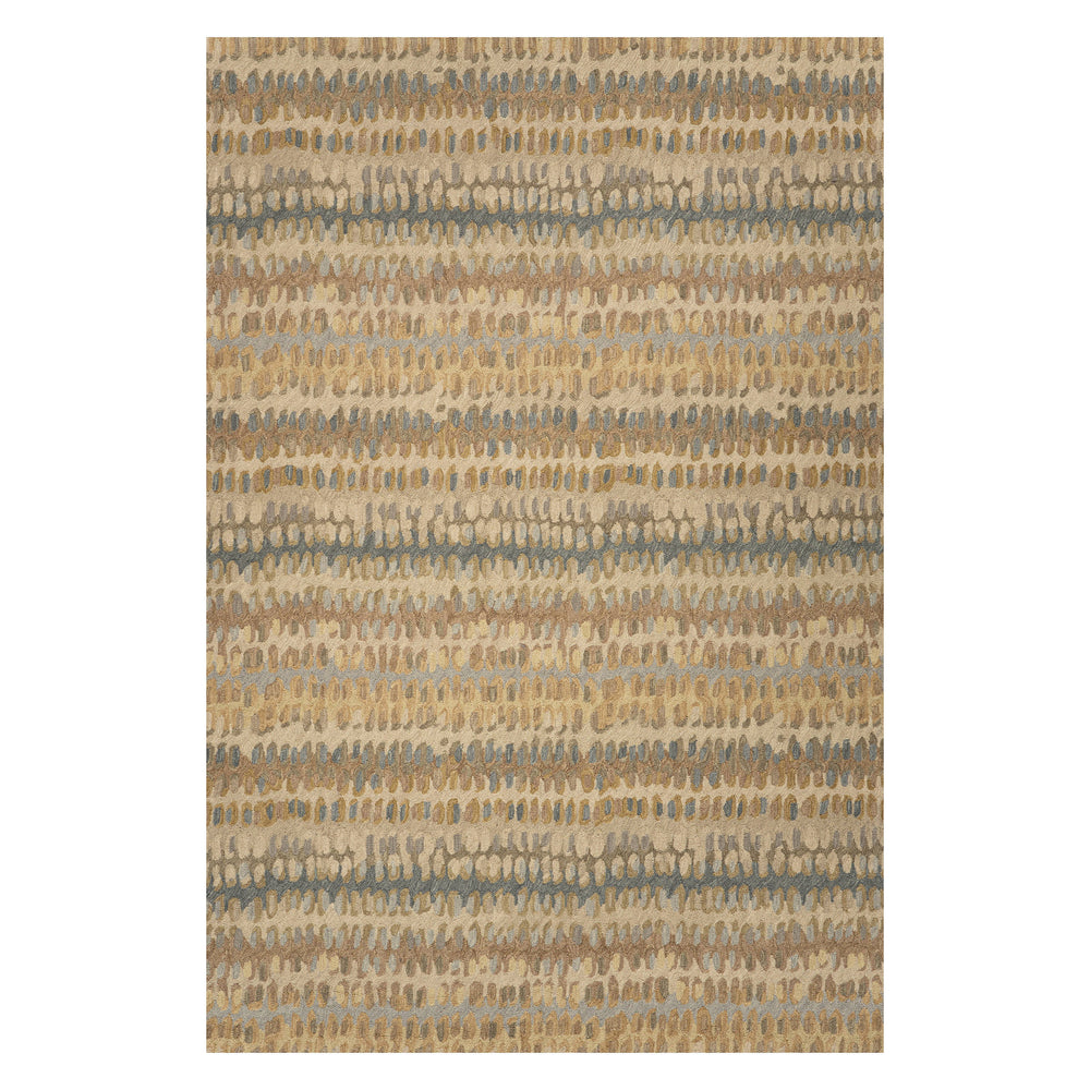 Paint Chip Hand Micro Hooked Wool Rug | Natural