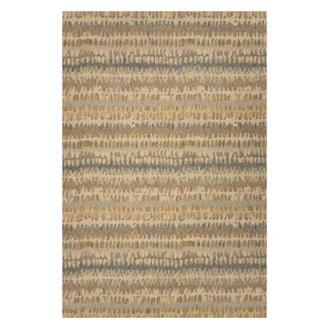 Paint Chip Hand Micro Hooked Wool Rug | Natural