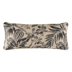 Antigua Linen Decorative Pillow Cover | Black