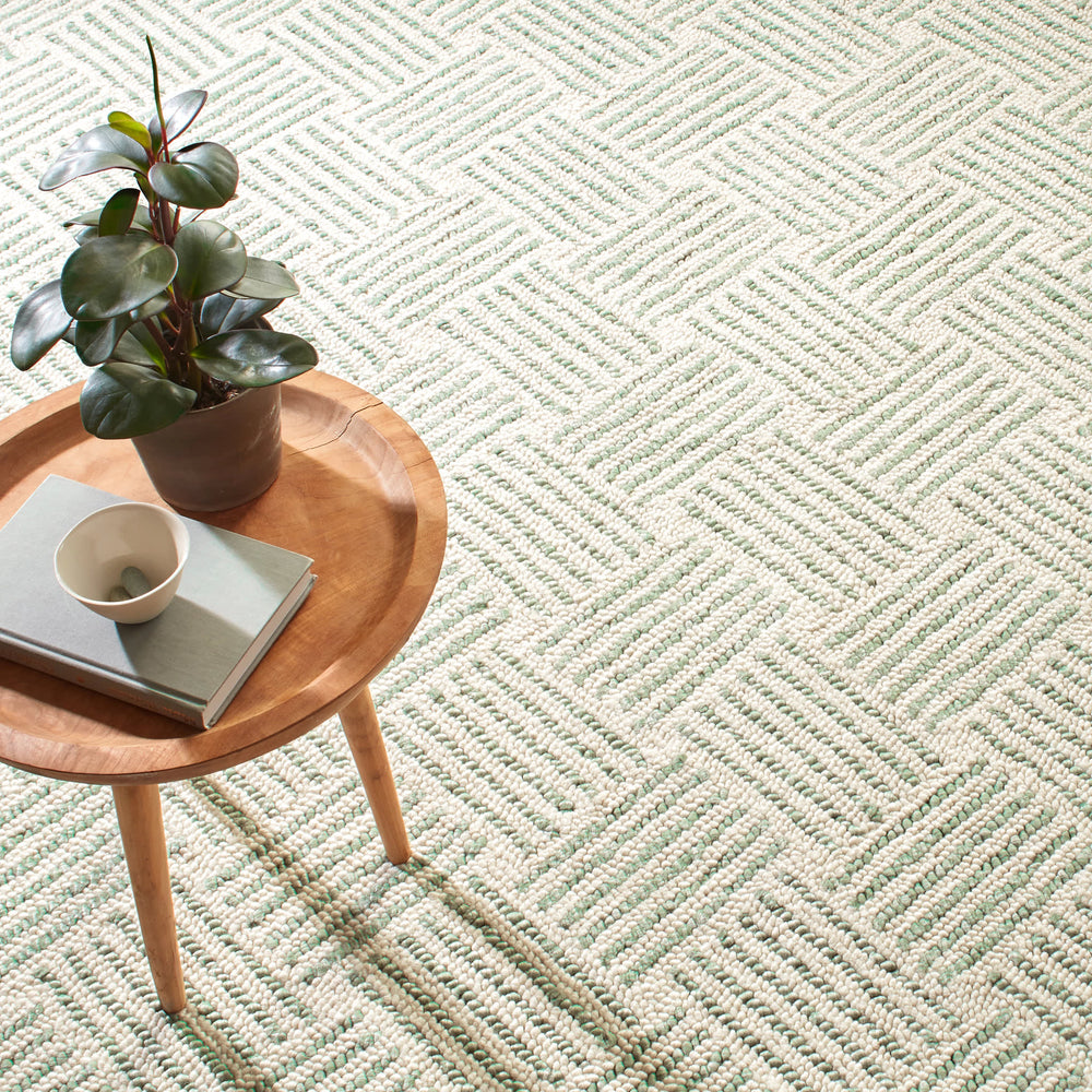 Layers Hand Hooked Wool Rug | Desert Sage