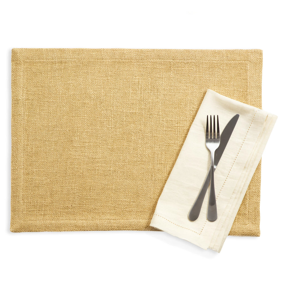 Brooks Placemat Set of 4 | Wheat