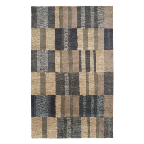 Fairhaven Hand Loom Knotted Wool Rug | Natural