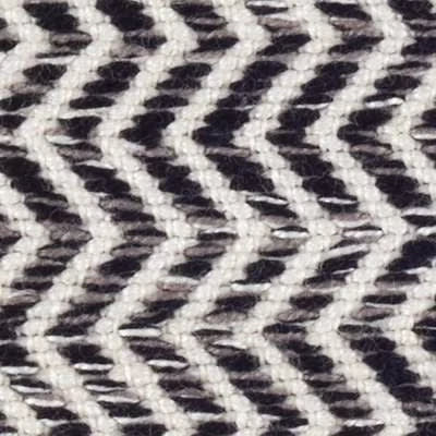 Coastal Handwoven Indoor/Outdoor Rug Swatch | Black