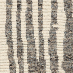 Zarina Modern Animal Print Rug Swatch | Dark Grey