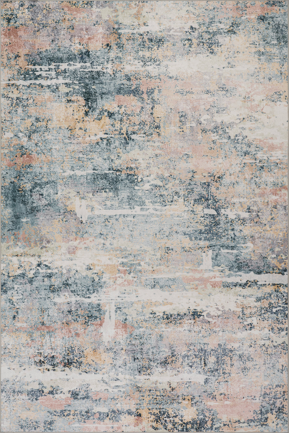 Blaire Machine Washable Rug Swatch | Multi