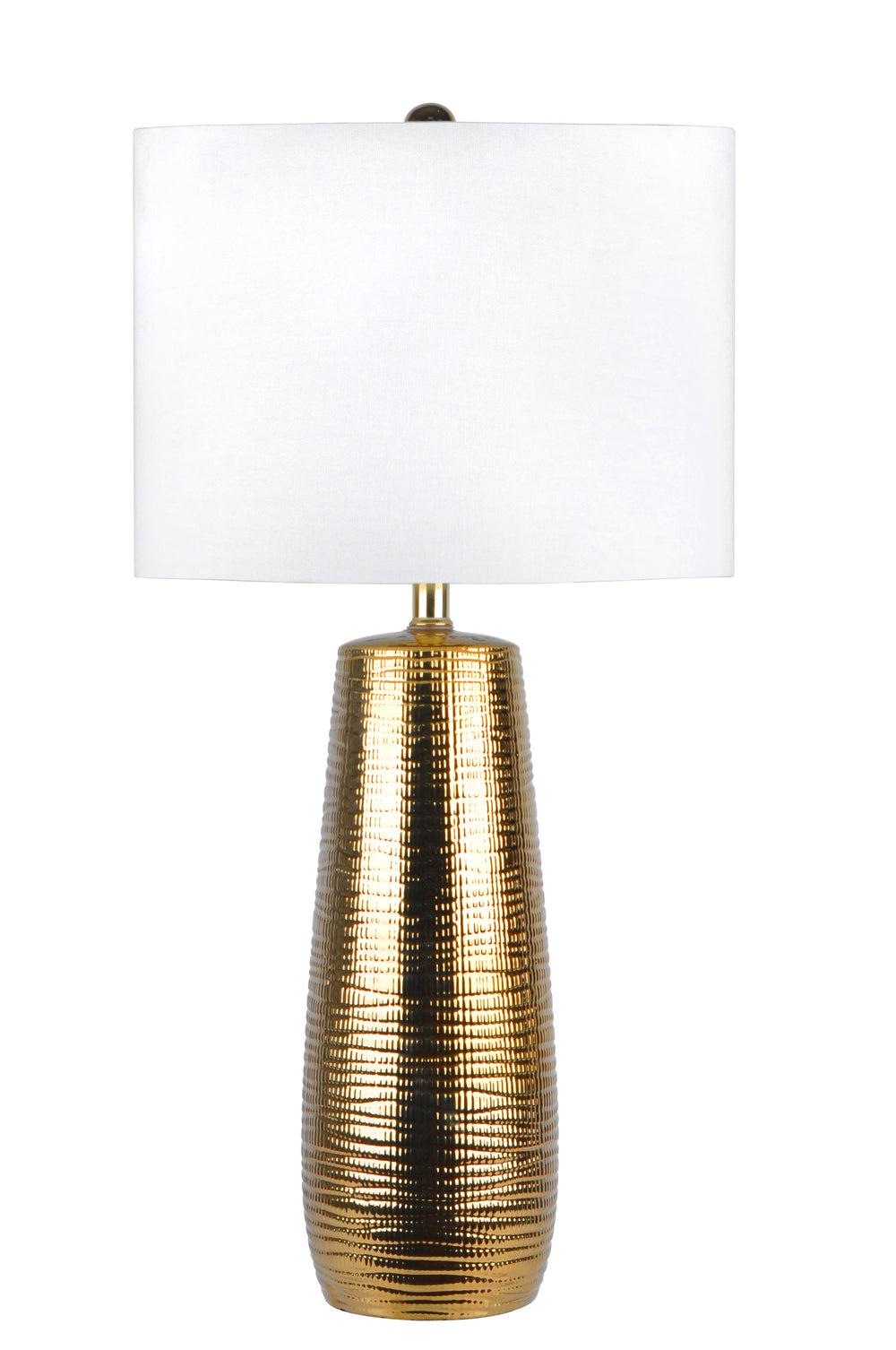 26-Inch Kylie Ceramic Table Lamp | Gold