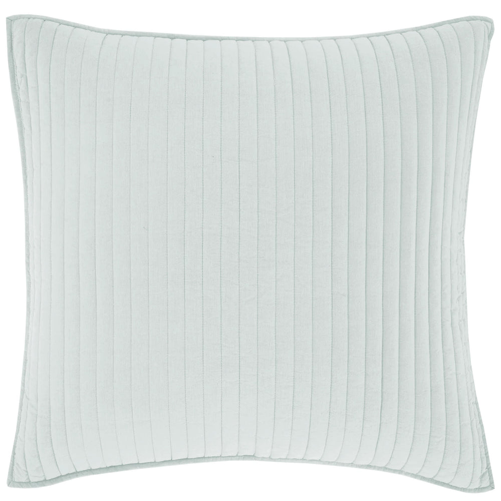 Cozy Cotton Quilted Sham | Sky