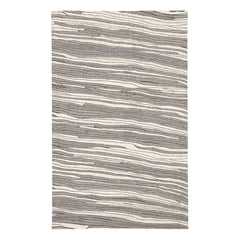 Andres Hand Micro Hooked Wool Rug | Grey