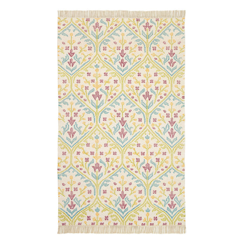 Tahlia Kilim Handwoven Cotton Rug | Multi