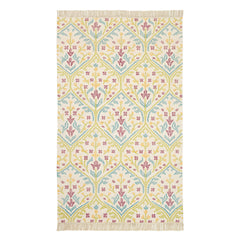 Tahlia Kilim Handwoven Cotton Rug | Multi