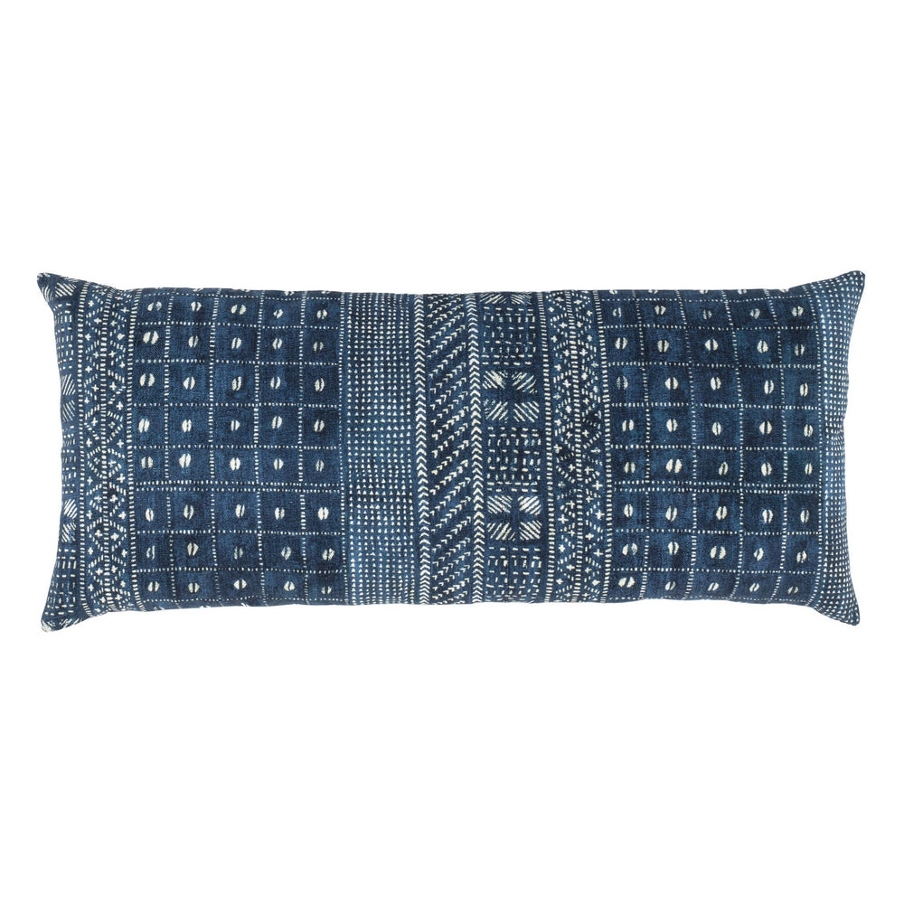 Kodi Batik Decorative Pillow Cover | Indigo