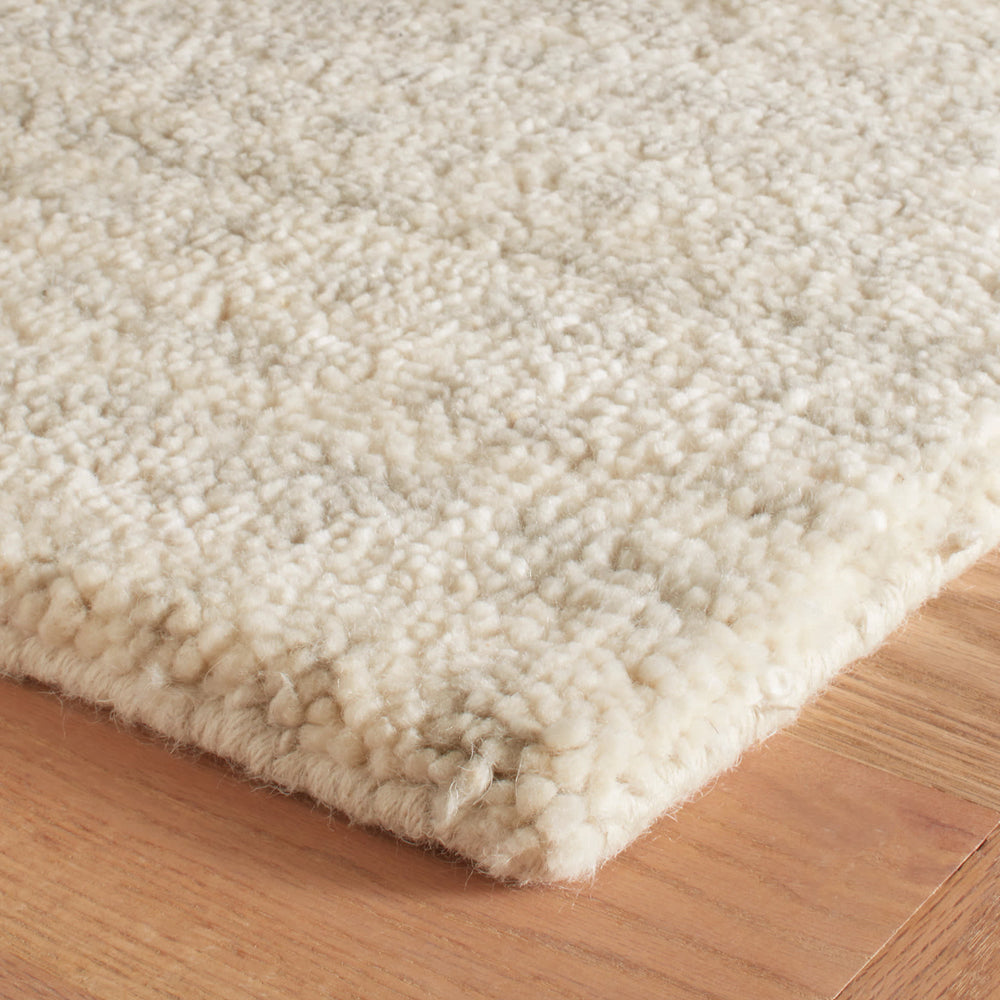 Shepherd Hand Knotted Wool Rug | Plaster