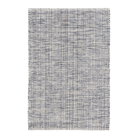 Marled Handwoven Cotton Rug | Indigo – Annie Selke