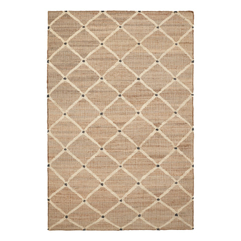 Kali Handwoven Jute Rug | Natural