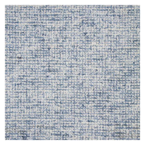Camyra Textured Modern Custom Rug | Washed Denim