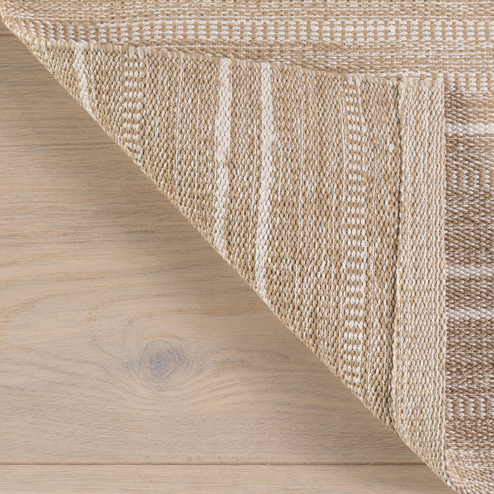 Skipper Stripe Handwoven Indoor/Outdoor Rug | Khaki