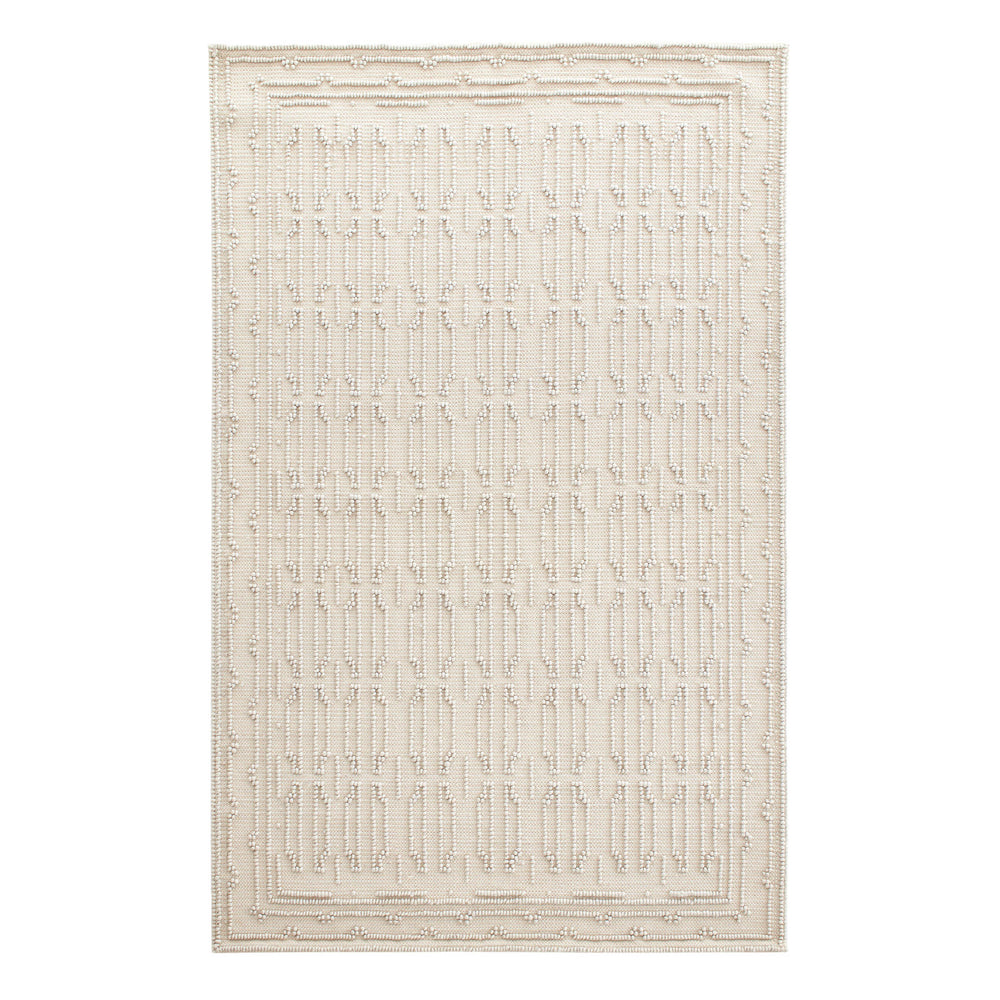 Campbell Handwoven Wool Rug | Plaster