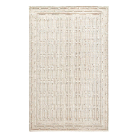 Campbell Handwoven Wool Rug | Plaster
