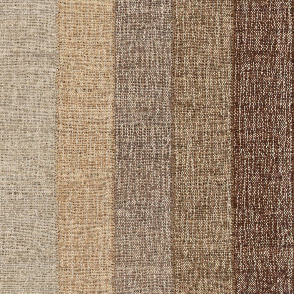 Tavira Modern Bordered Indoor Rug Swatch | Brown