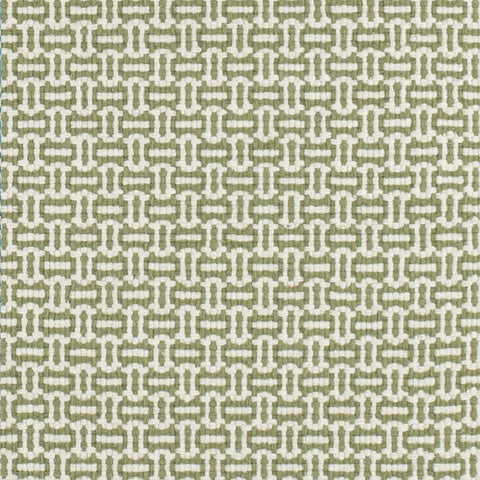 Miss Muffet Handwoven Cotton Rug Swatch | Olive