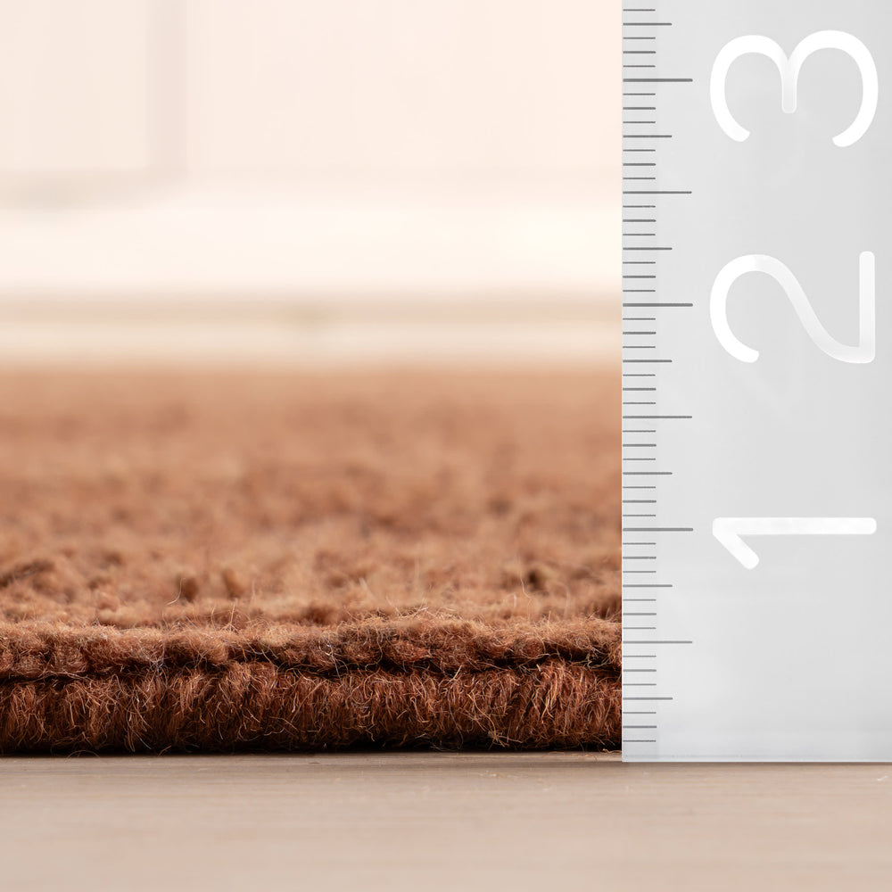 Ramsey Hand Knotted Wool Rug | Rust